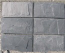 Black Slate Mushroom Stone