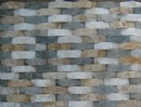 Multicolor Cultured Wave Style Ledge Stone