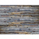 Multicolor Narrow Strip Stone Panels