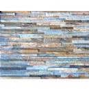 Multicolor Stacked Stone Panel