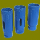 Vacuum Brazed Diamond Core Drill Bits with Side Protection
